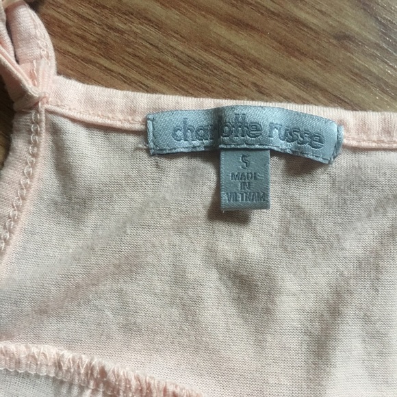 Charlotte Russe Ruffle-Flow Top - Picture 2 of 2